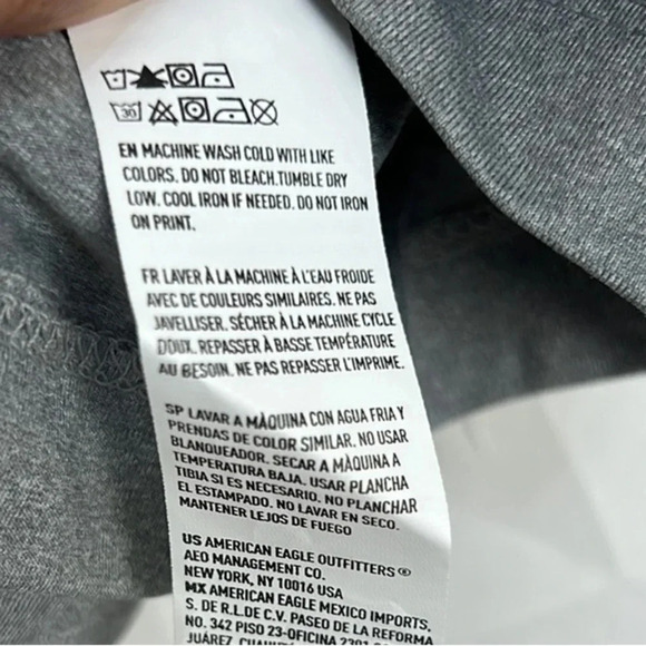 American Eagles Outfitters TrackMa Tech Gray Tank Top Size Small NEW - Picture 5 of 5